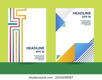 design for office report, promotion, brochure, flayer, pamphlet, for printing or for decoration, annual report design, cover design