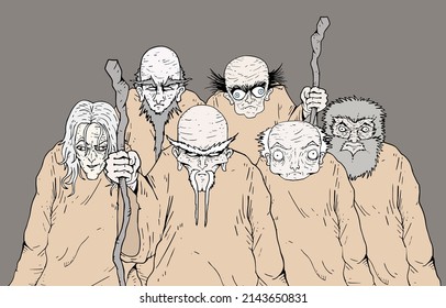 Design of old people group
