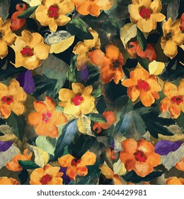 design on fabric print pattern fashion color colorful flower rose vector