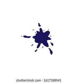 Design on white background for banner design.Vector  illustration. Grunge style design. Paint splatter background. Isolated. Blot the stain design for alluring the buyer of the goods.