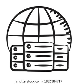 Design of online dataserver in editable style 