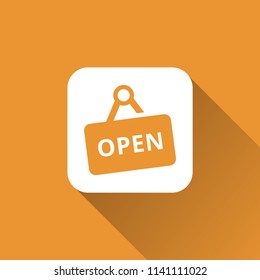 design of Open icon