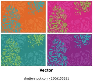 design orient abstract elements floral flower romantic valentine color beautiful traditional
