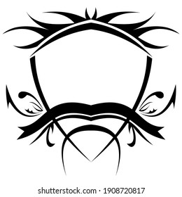 design ornamen tribal logo icon