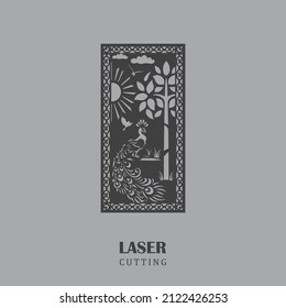 Design ornament decoration for laser cutting