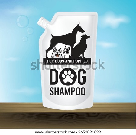 Design packaging for dog shampoo