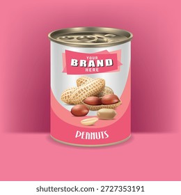 Embalaje de diseño para cacahuetes. Embalaje de diseño para cacahuetes.