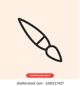 Design paint icon modern vector style