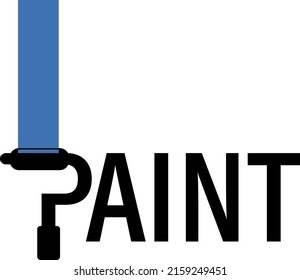 design for (paint) word .