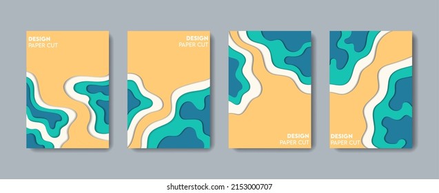 Design Paper Cut And Background Covers