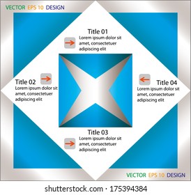 Design of paper type for banners template graphic or website