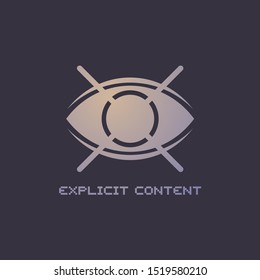 Design of parental control icon