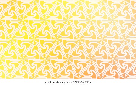 Design Pattern With Abstract Modern Ornament. Triangles Style. Gradient Background Bright Colors. For Soft Banner Template. Vector Illustration. Idea For Your Business.