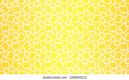 Design Pattern With Abstract Modern Ornament. Triangles Style. Gradient Background Bright Colors. For Soft Banner Template. Vector Illustration. Idea For Your Business.