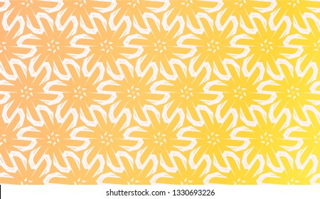 Design Pattern With Abstract Modern Ornament. Triangles Style. Gradient Background Bright Colors. For Soft Banner Template. Vector Illustration. Idea For Your Business.
