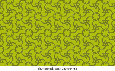 Design pattern with abstract modern ornament. Triangles style. Vector Seamless illustration