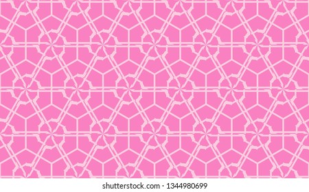 Design pattern with abstract modern ornament. Triangles style. Vector Seamless illustration