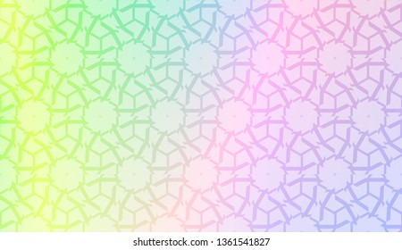 Design pattern with abstract modern ornament. Triangles style. Vector illustration. Gradient color.