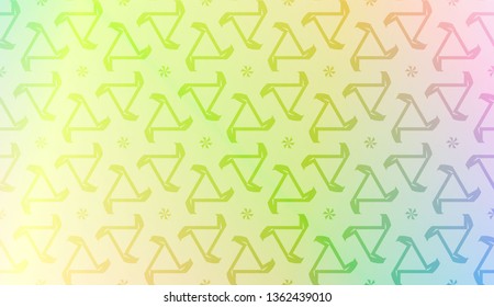Design pattern with abstract modern ornament. Triangles style. Vector illustration. Gradient color.