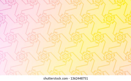 Design pattern with abstract modern ornament. Triangles style. Vector illustration. Gradient color.