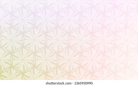 Design pattern with abstract modern ornament. Triangles style. Vector illustration. Gradient color.