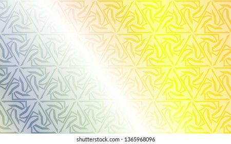 Design pattern with abstract modern ornament. Triangles style. Vector illustration. Gradient color.