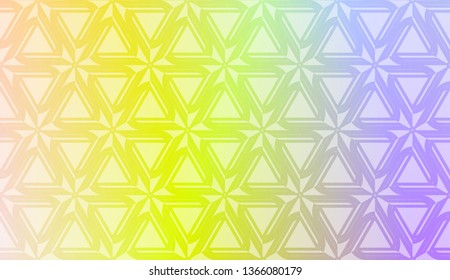Design pattern with abstract modern ornament. Triangles style. Vector illustration. Gradient color.