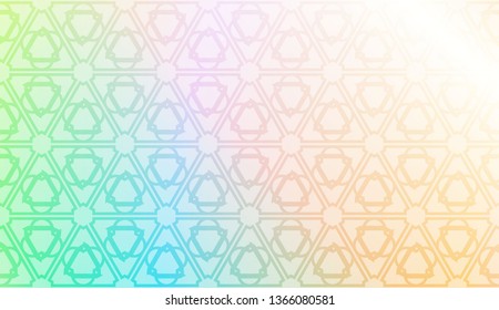 Design pattern with abstract modern ornament. Triangles style. Vector illustration. Gradient color.