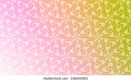 Design pattern with abstract modern ornament. Triangles style. Vector illustration. Gradient color.