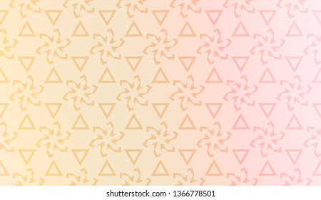 Design pattern with abstract modern ornament. Triangles style. Vector illustration. Gradient color.