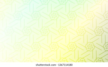 Design pattern with abstract modern ornament. Triangles style. Vector illustration. Gradient color.
