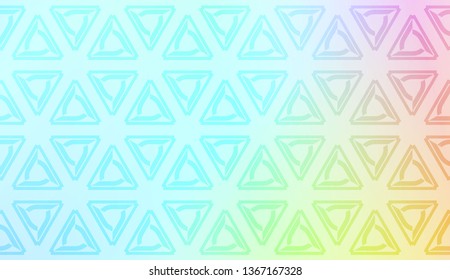 Design pattern with abstract modern ornament. Triangles style. Vector illustration. Gradient color.
