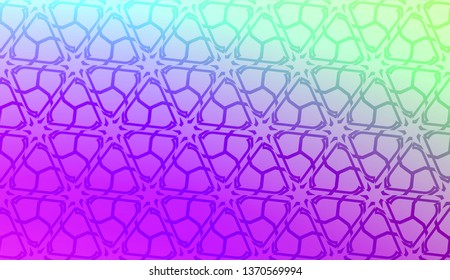 Design pattern with abstract modern ornament. Triangles style. Vector illustration. Gradient color.