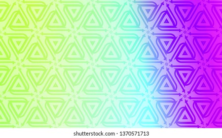 Design pattern with abstract modern ornament. Triangles style. Vector illustration. Gradient color.