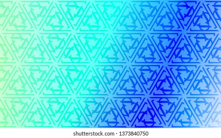 Design pattern with abstract modern ornament. Triangles style. Vector illustration. Gradient color.