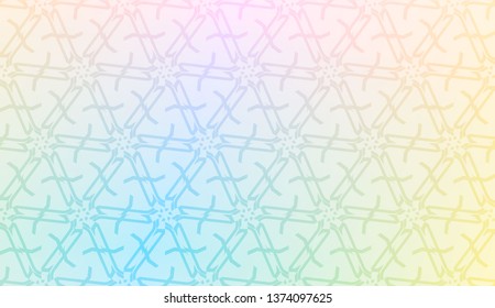 Design pattern with abstract modern ornament. Triangles style. Vector illustration. Gradient color.