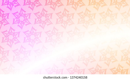 Design pattern with abstract modern ornament. Triangles style. Vector illustration. Gradient color.