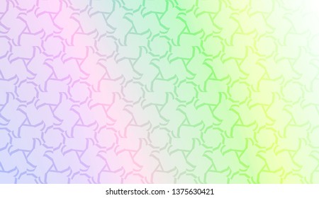 Design pattern with abstract modern ornament. Triangles style. Vector illustration. Gradient color.