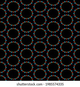 Design pattern in floral motif shape. nature concept