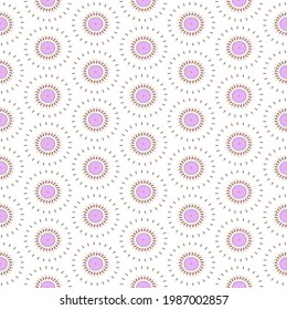 design pattern with geometry shape in flat style
