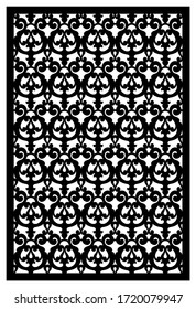 design pattern for Laser and Router cutting, Jali Design Used for Sealing, Partition, decoration.