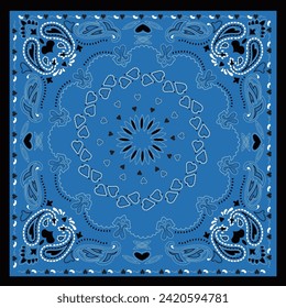 Design pattern scarf untuk textile
