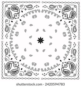Design pattern scarf untuk textile