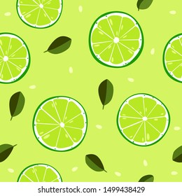 Design Pattern Seamless Tropical Fruits 