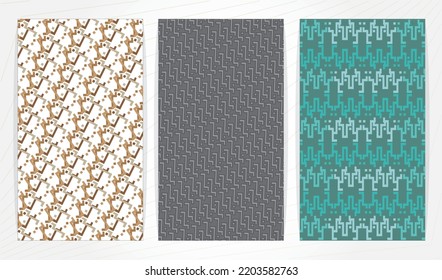 Design Pattern Walllpaper - Texture Geometric Seamless Lettering