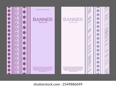 Das Design ist im ethnischen Stil gestaltet. Eine Vorlage für ein Cover, Banner, Poster, Postkarte und Corporate Design. Es ist ideal für Interieur und dekorative Kreativität
