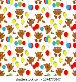 design patterns with bear animal ornaments