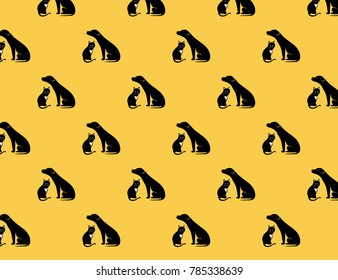 design patterns of cats and dogs