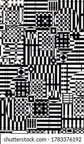 Design-Muster für Industrie, Kunst und kommerzielle Nutzung.