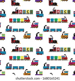design patterns with ornaments of various shapes train